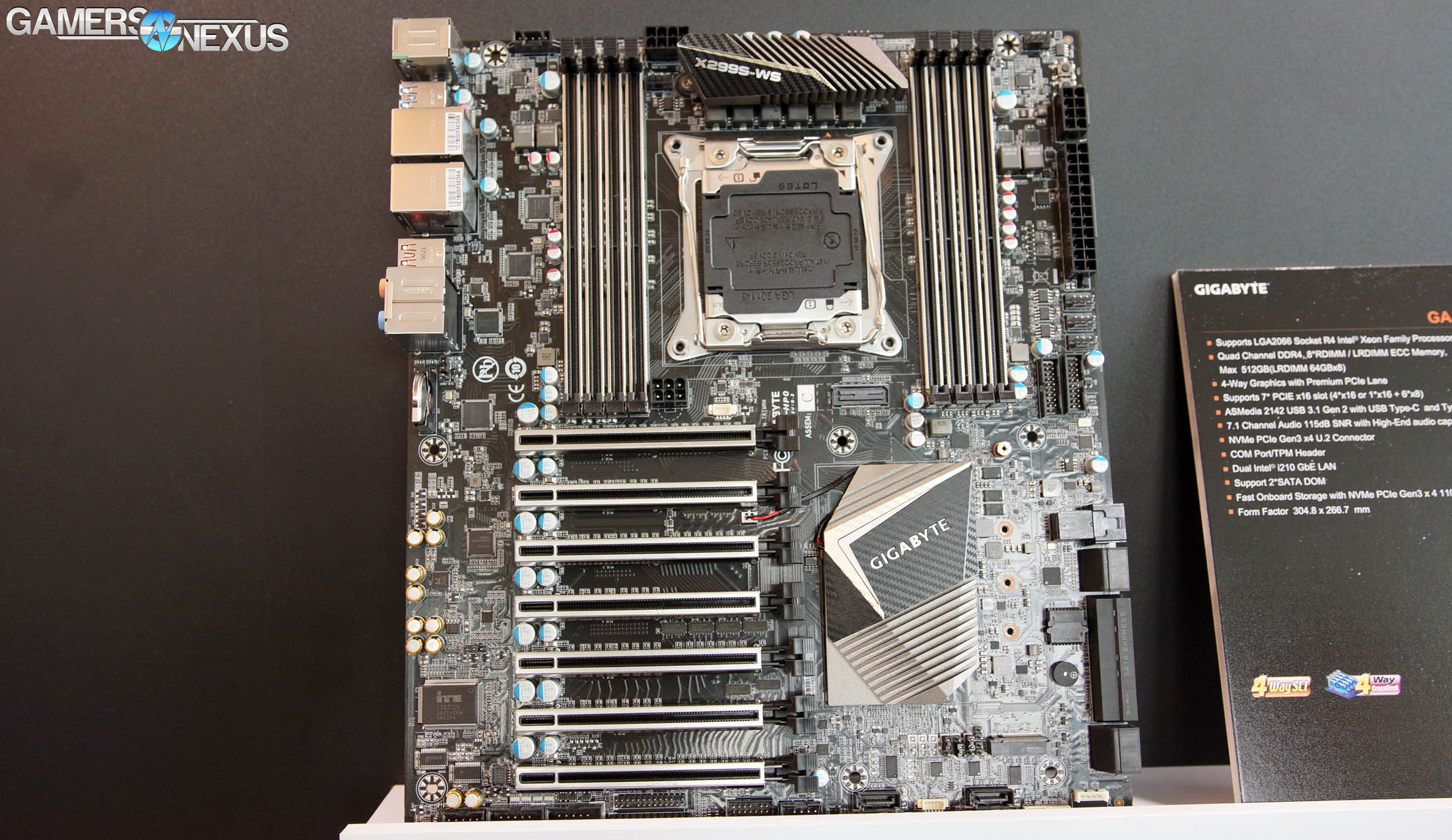 gigabyte x299 ws board