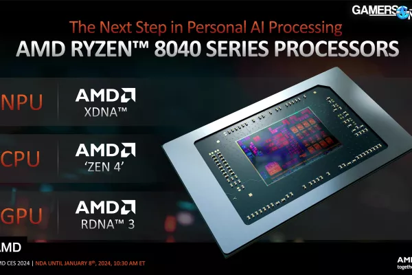 AMD Ryzen 8040 series processors