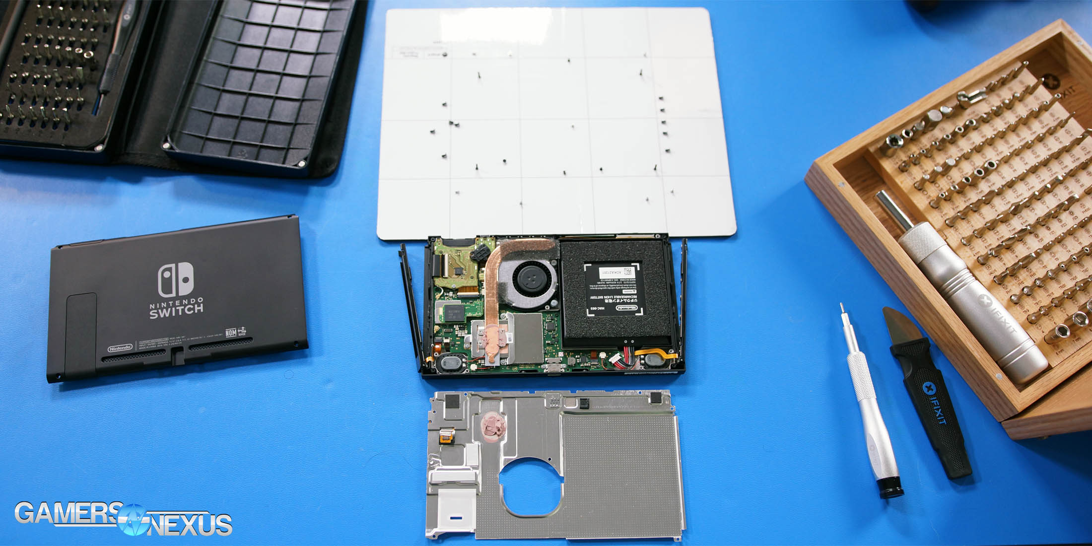 Nintendo Switch TearDown & Internal Components GamersNexus