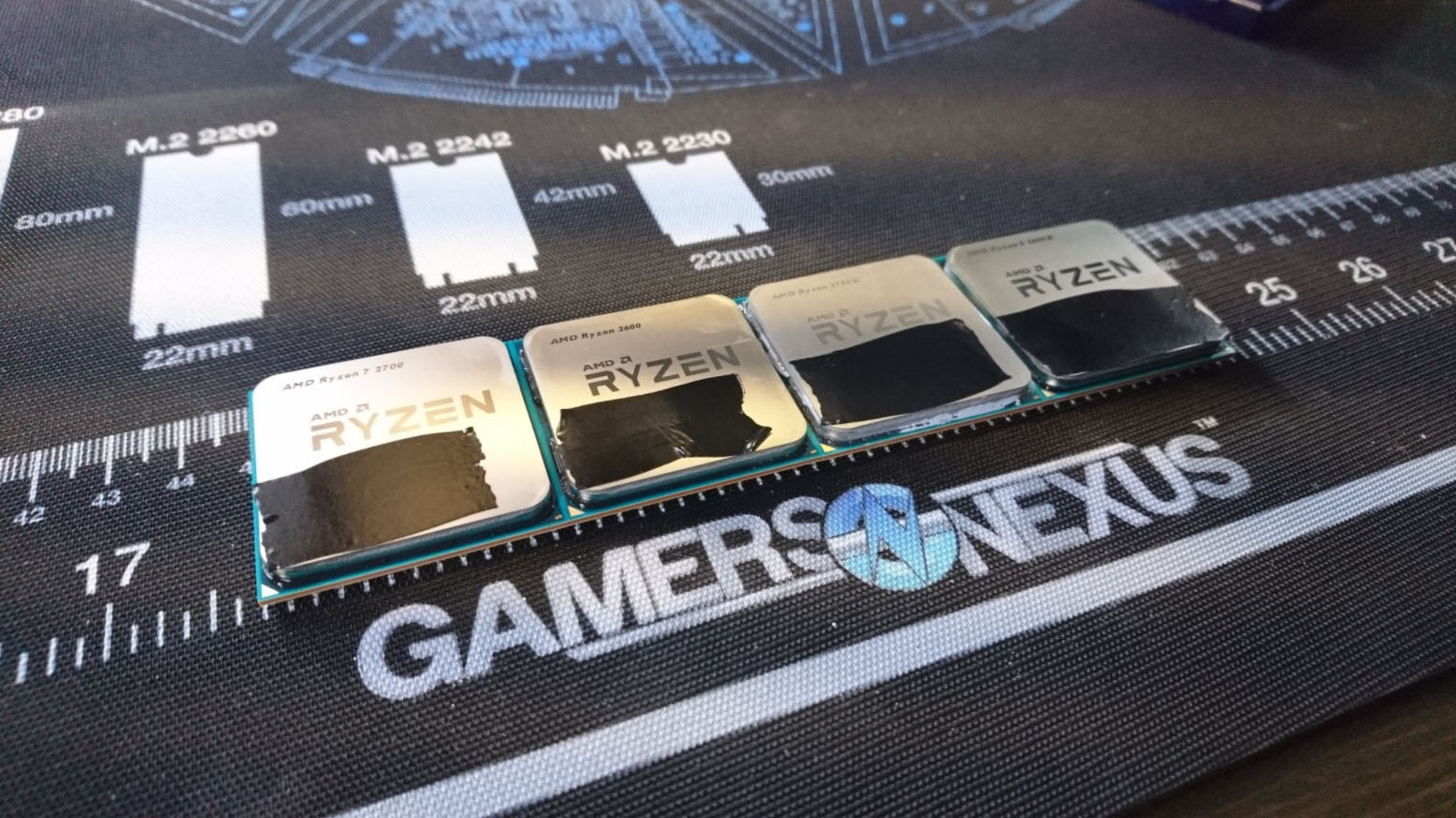 amd ryzen 2 2700x cpus