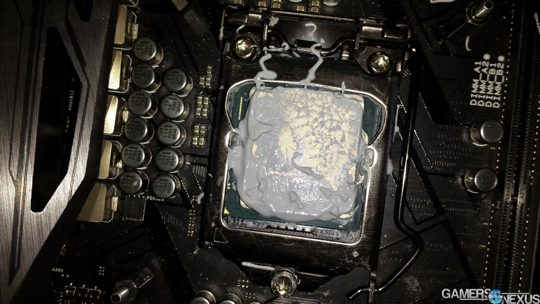 13 thermalpaste too much after