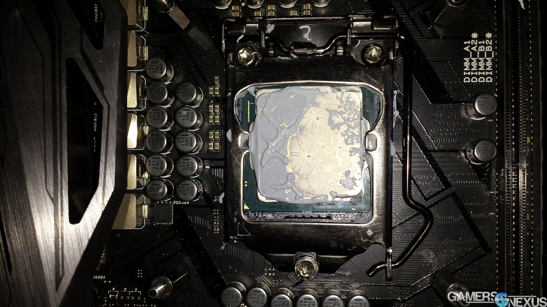 “Too Much Thermal Paste” Benchmark of Thermal Paste Application & Quantity GamersNexus