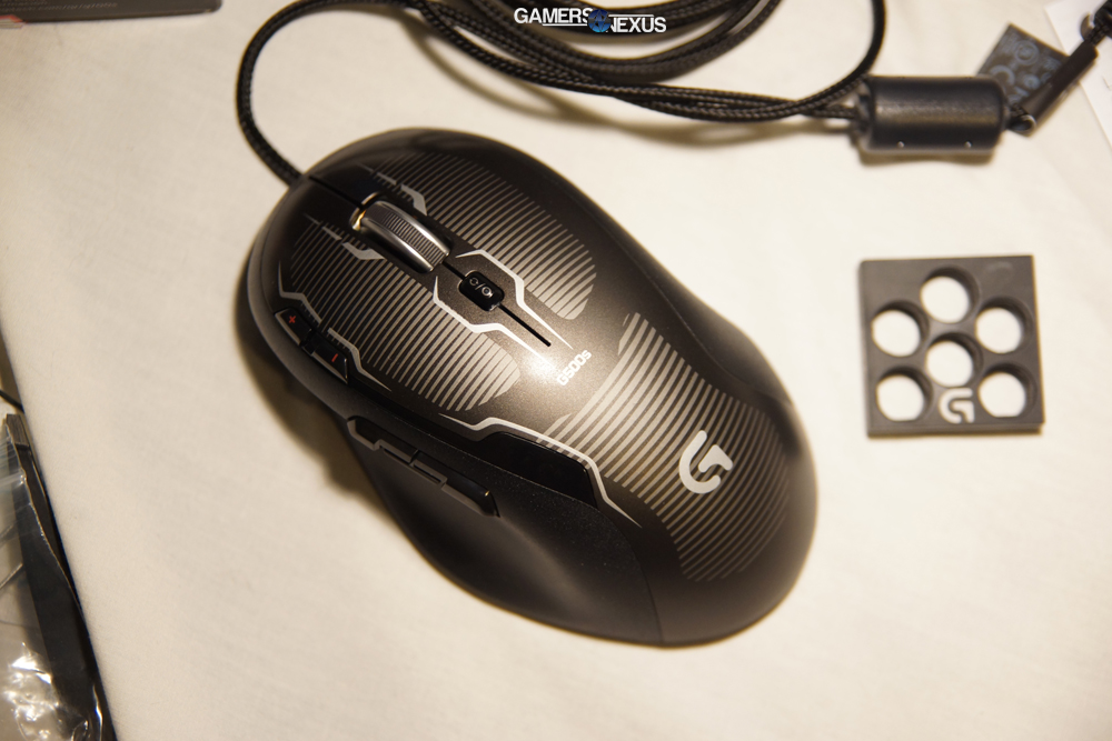 Logitech G500s Gaming Mouse Review & Specs | GamersNexus