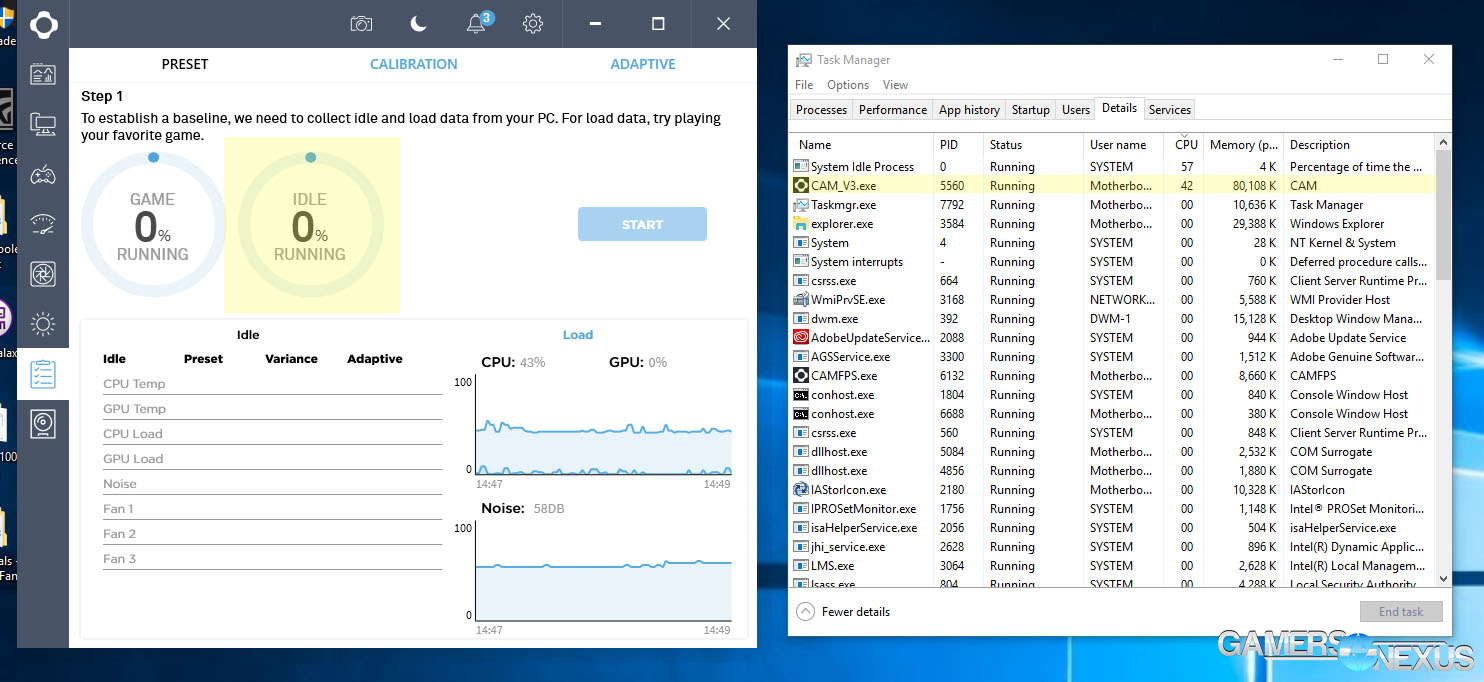 nzxt cam idle wannabe