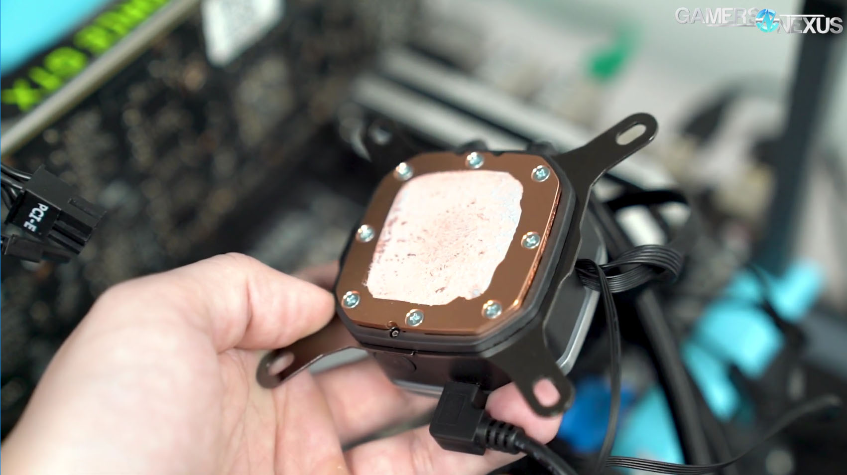 corsair h115i platinum paste