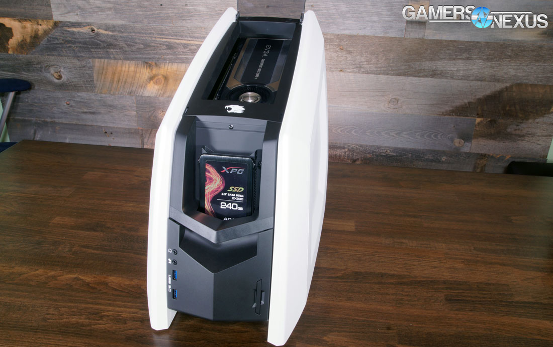 Revolt 2 Mini-ITX Case Presents SSD, GPU Faceplates Front & Center ...