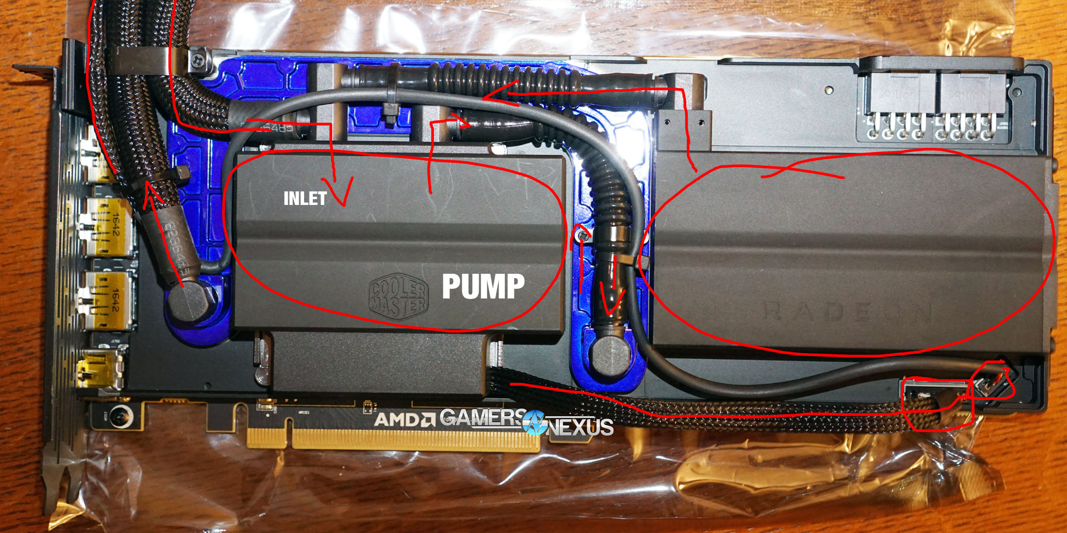 vega water cooling