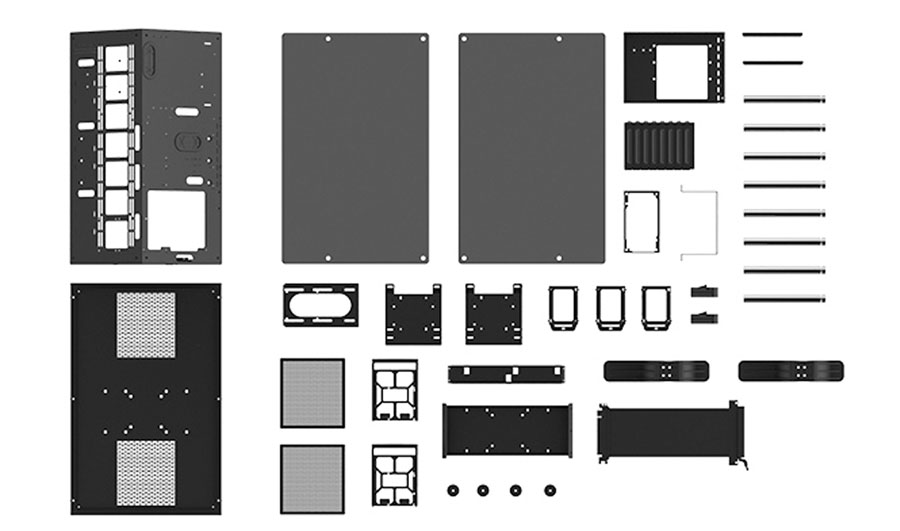 thermaltake p90 modular