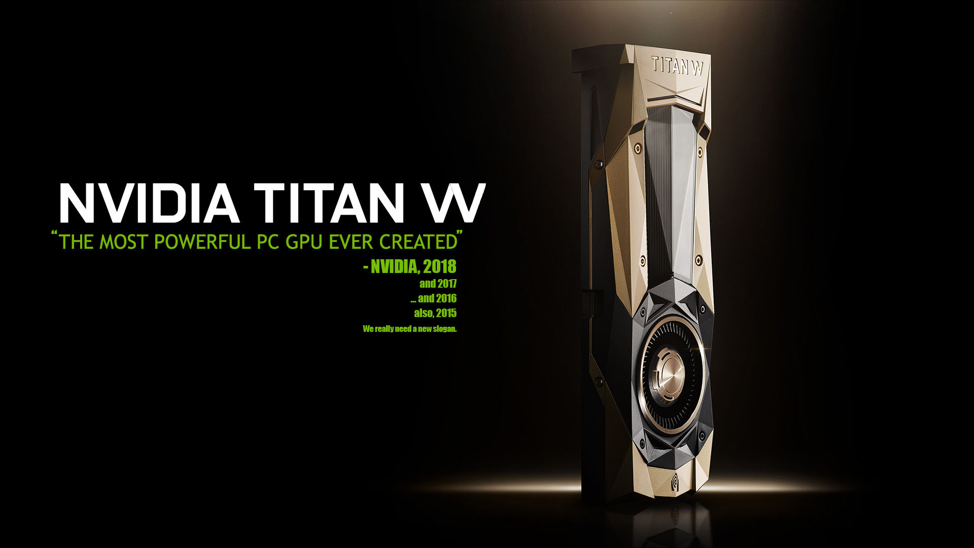 nvidia titan w 2 1